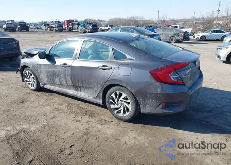 2017 Honda Civic Ex from USA, damaged, VIN 2HGFC2F73HH574277